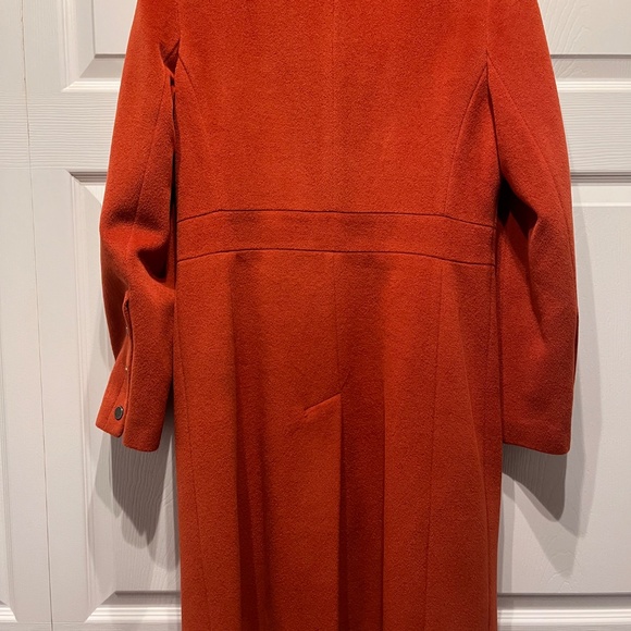 CALVIN KLEIN ANGORA & WOOL BLEND COAT, Size 2 - Picture 6 of 12